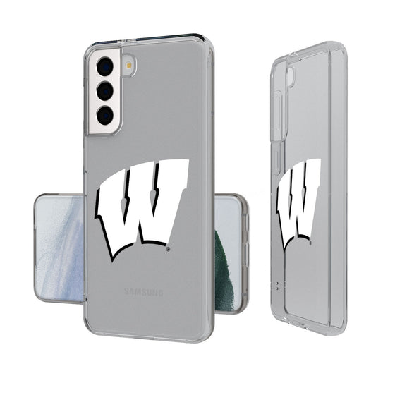 University of Wisconsin Badgers Insignia Clear Phone Case-0