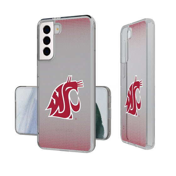 Washington State University Cougars Linen Clear Phone Case-0