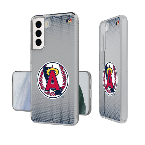 LA Angels 1986-1992 - Cooperstown Collection Linen Clear Phone Case-0