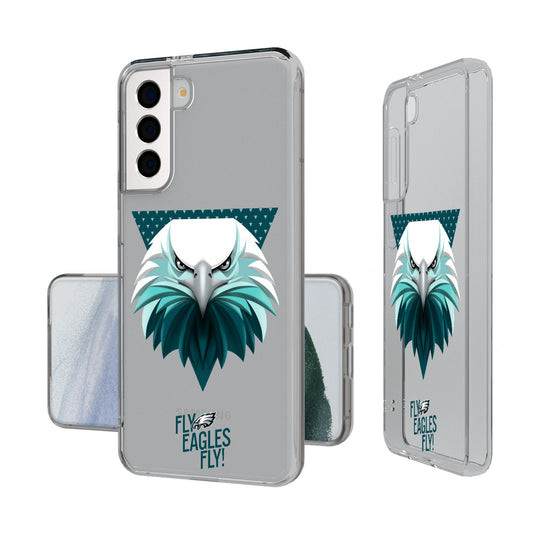 Philadelphia Eagles 2024 Illustrated Limited Edition Clear Phone Case-0