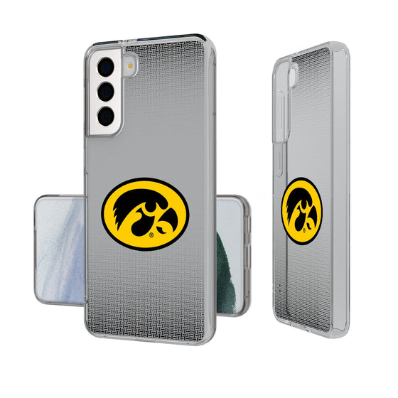 University of Iowa Hawkeyes Linen Clear Phone Case-0