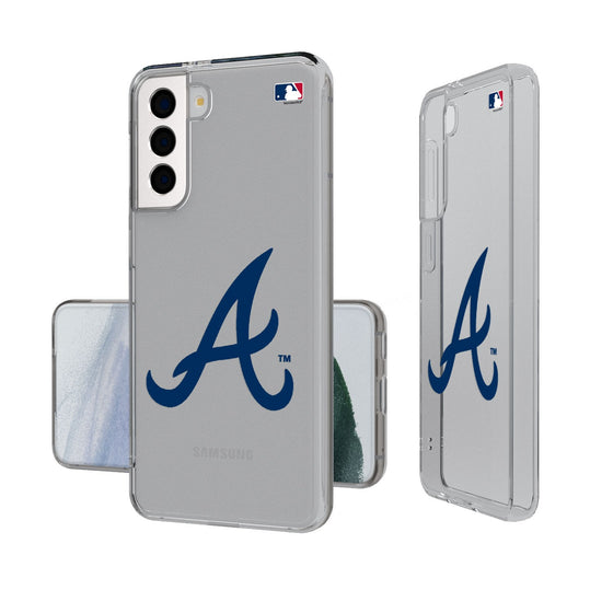 Atlanta Braves Insignia Clear Phone Case-0