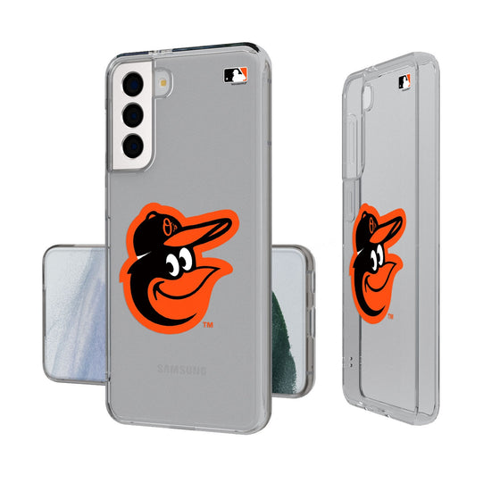 Baltimore Orioles Insignia Clear Phone Case-0