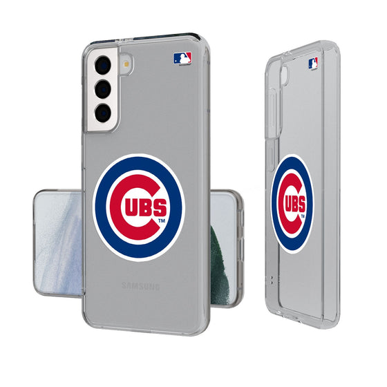 Chicago Cubs Insignia Clear Phone Case-0