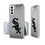 Chicago White Sox Linen Clear Phone Case-0