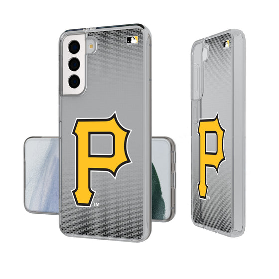 Pittsburgh Pirates Linen Clear Phone Case-0