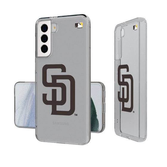 San Diego Padres Insignia Clear Phone Case-0