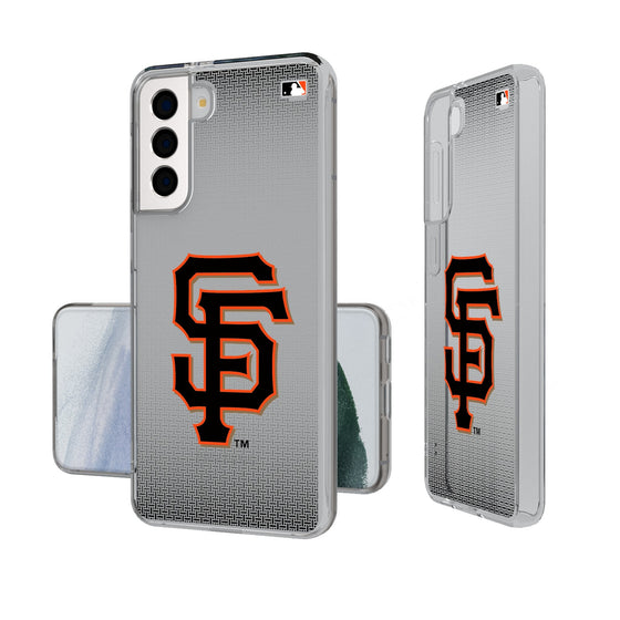 San Francisco Giants Linen Clear Phone Case-0