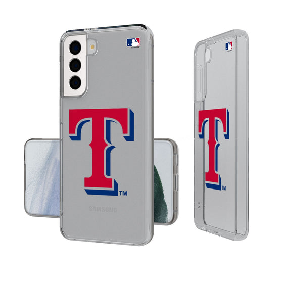 Texas Rangers Insignia Clear Phone Case-0