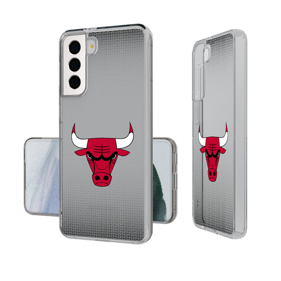 Chicago Bulls Linen Clear Phone Case-0