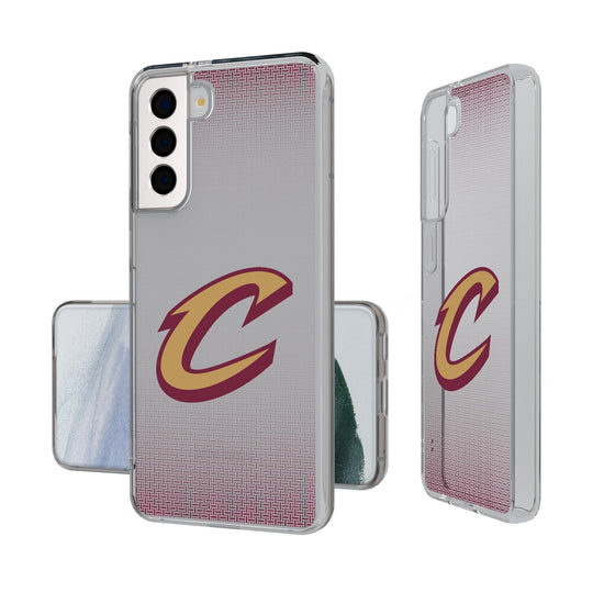 Cleveland Cavaliers Linen Clear Phone Case-0