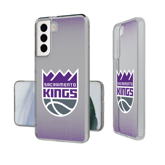 Sacramento Kings Linen Clear Phone Case-0