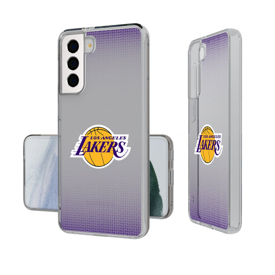 Los Angeles Lakers Linen Clear Phone Case-0