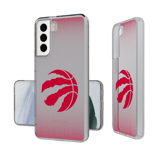 Toronto Raptors Linen Clear Phone Case-0