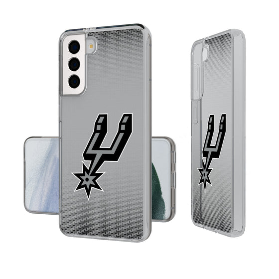 San Antonio Spurs Linen Clear Phone Case-0