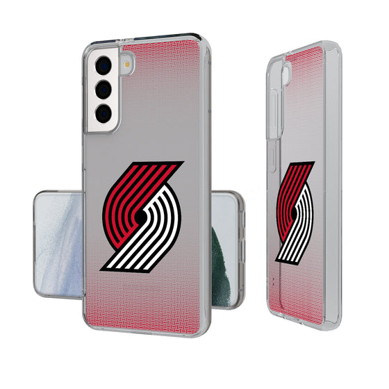 Portland Trail Blazers Linen Clear Phone Case-0