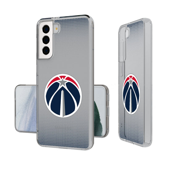 Washington Wizards Linen Clear Phone Case-0