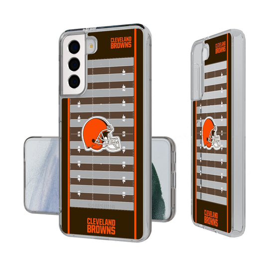 Cleveland Browns Field Clear Phone Case-0