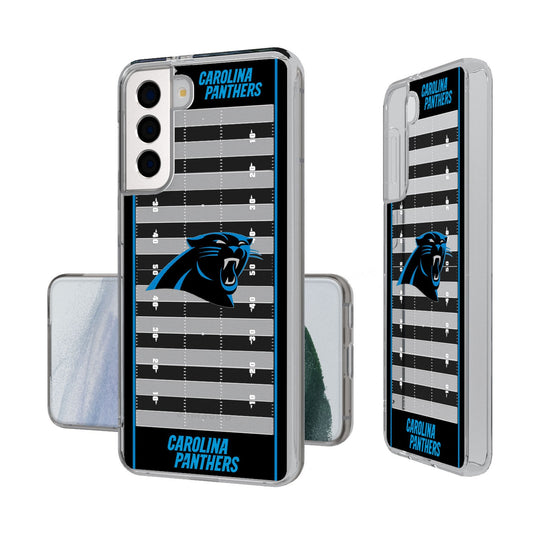 Carolina Panthers Field Clear Phone Case-0