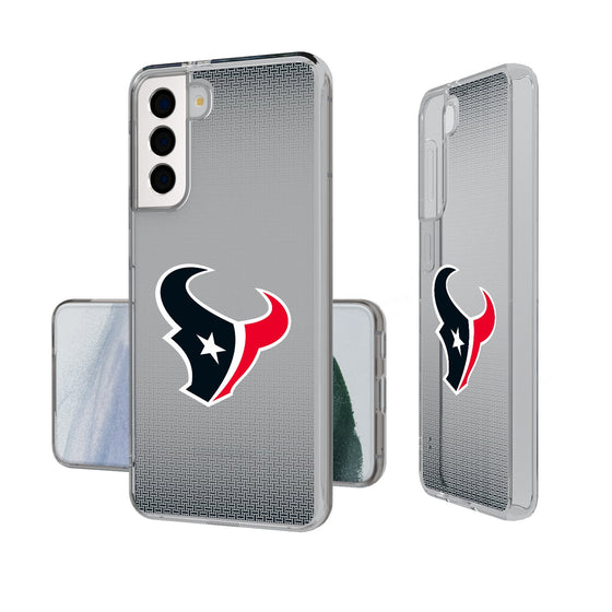 Houston Texans Linen Clear Phone Case-0