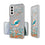 Miami Dolphins Confetti Clear Phone Case-0