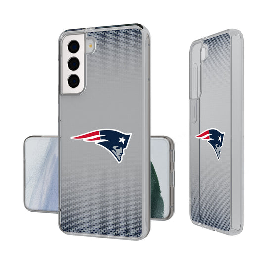 New England Patriots Linen Clear Phone Case-0