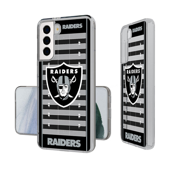 Las Vegas Raiders Field Clear Phone Case-0