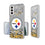 Pittsburgh Steelers Confetti Clear Phone Case-0