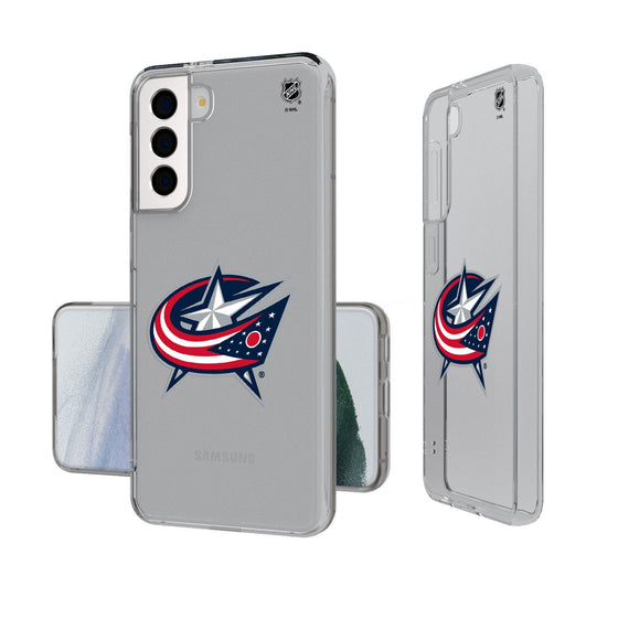 Columbus Blue Jackets Insignia Clear Phone Case-0