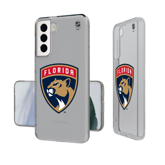 Florida Panthers Insignia Clear Phone Case-0