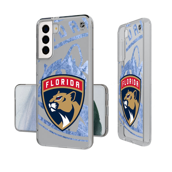 Florida Panthers Ice Tilt Clear Phone Case-0