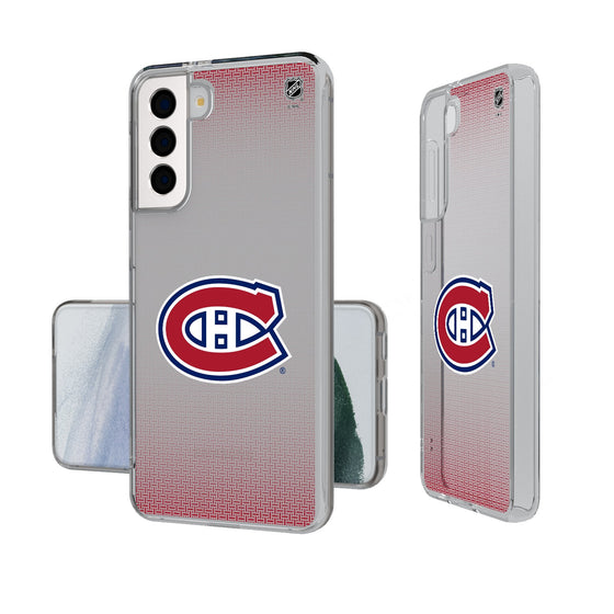 Montreal Canadiens Linen Clear Phone Case-0