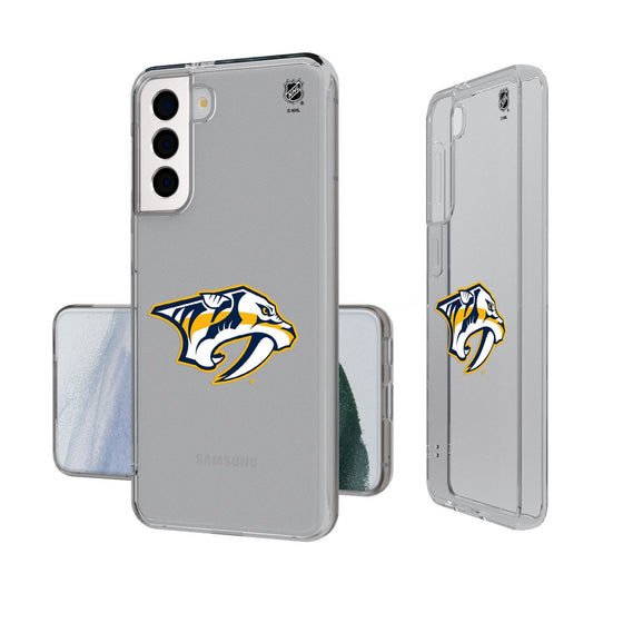 Nashville Predators Insignia Clear Phone Case-0