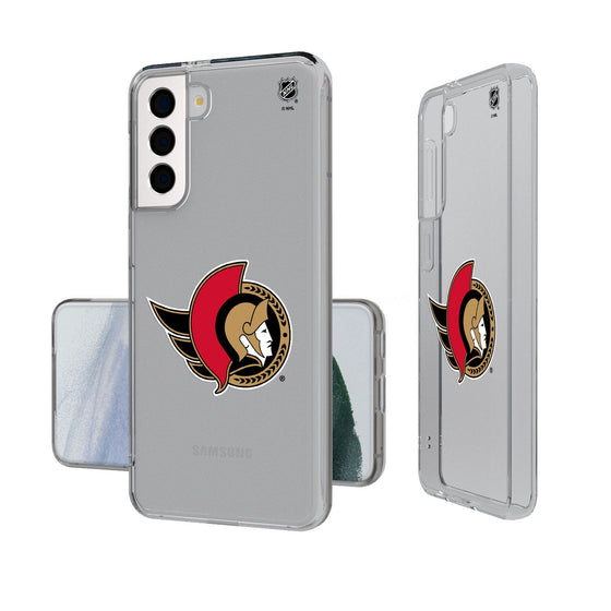 Ottawa Senators Insignia Clear Phone Case-0