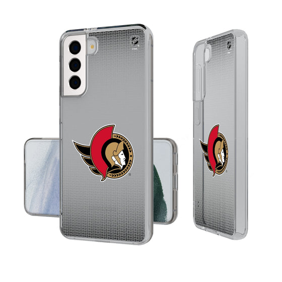 Ottawa Senators Linen Clear Phone Case-0