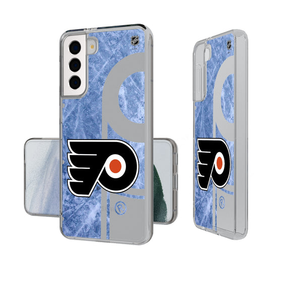 Philadelphia Flyers Ice Tilt Clear Phone Case-0