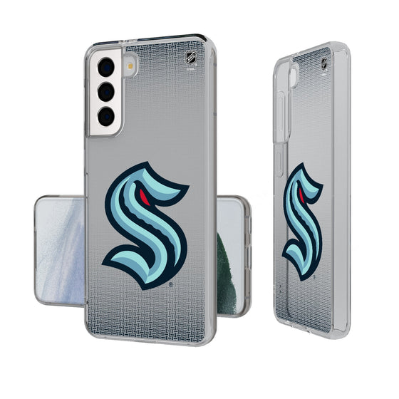 Seattle Kraken Linen Clear Phone Case-0