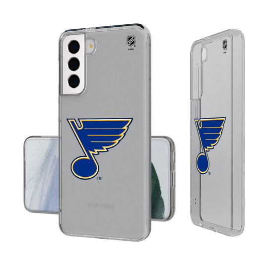 St. Louis Blues Insignia Clear Phone Case-0