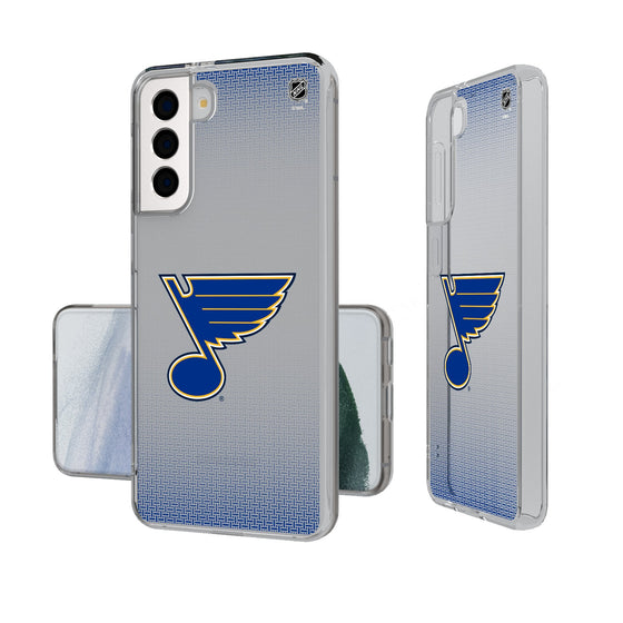 St. Louis Blues Linen Clear Phone Case-0