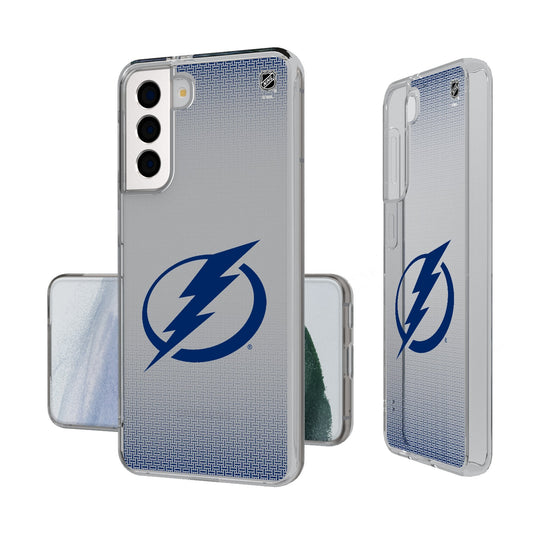 Tampa Bay Lightning Linen Clear Phone Case-0