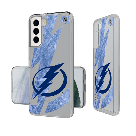 Tampa Bay Lightning Ice Tilt Clear Phone Case-0