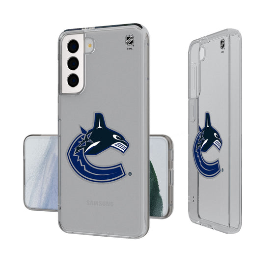 Vancouver Canucks Insignia Clear Phone Case-0