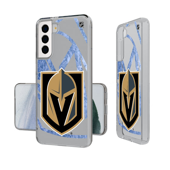 Vegas Golden Knights Ice Tilt Clear Phone Case-0