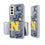 United State Naval Academy Midshipmen Paisley Clear Phone Case-0