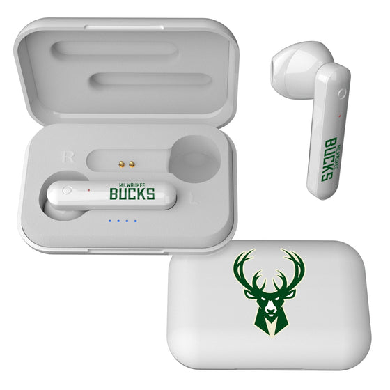 Milwaukee Bucks Insignia Wireless TWS Earbuds-0