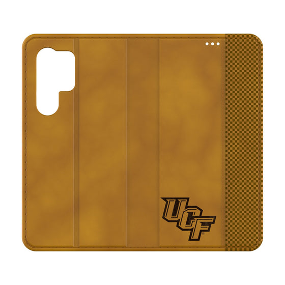 University of Central Florida Golden Knights Burn Folio Phone Case-0