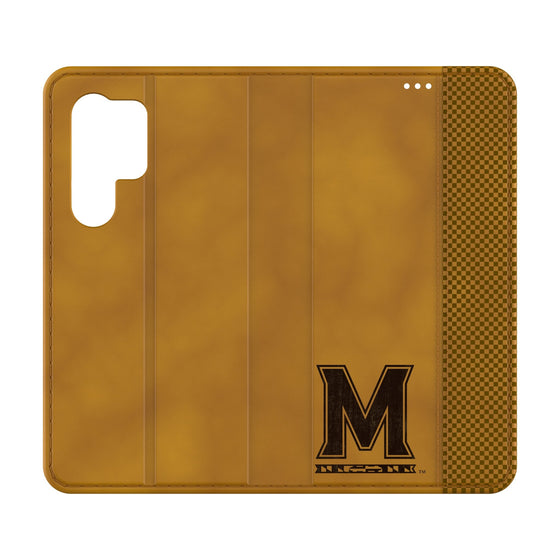 University of Maryland Terrapins Burn Folio Phone Case-0