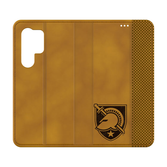 United States Military Academy Black Knights Burn Folio Phone Case-0