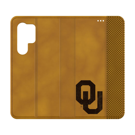 University of Oklahoma Sooners Burn Folio Phone Case-0