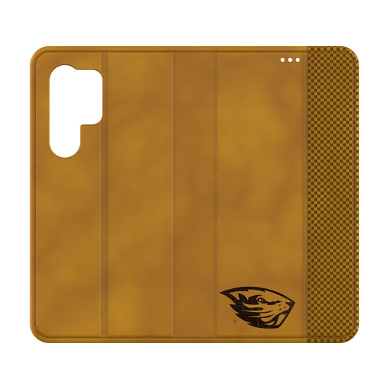 Oregon State University Beavers Burn Folio Phone Case-0